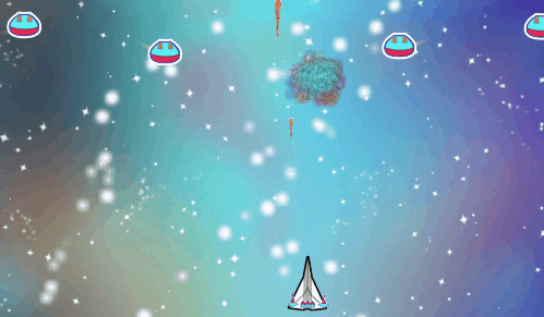 Gif of the Ult attack killing basic enemy ships